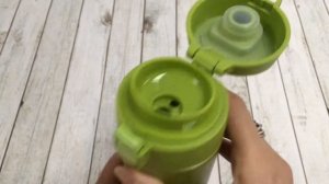 Термос "Арктика" 350 мл, работа клапана