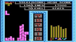 ТЕТРИС от TENGEN на ДЕНДИ (NES) 8 БИТ
