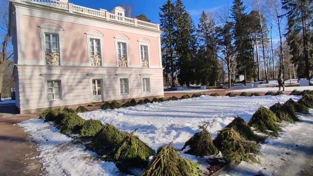 Санкт-Петербург. Дворцово парковый ансамбль Ораниенбаум. Дворец Петра 3. 16 марта 2023 года