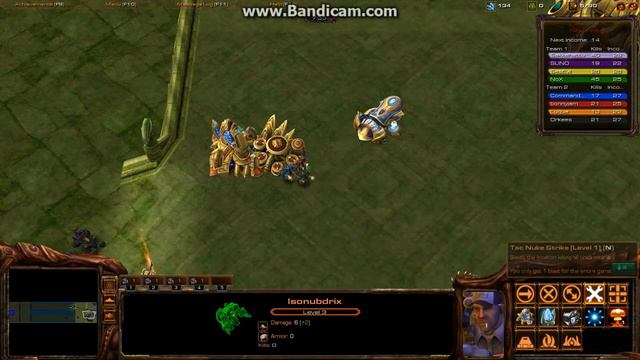 Starcraft 2 Custom map Nexus wars pt1 смотреть онлайн