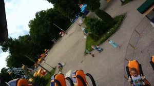 . Пенза-2017. Поездка на аттракционе Зодиак в парке Белинского
