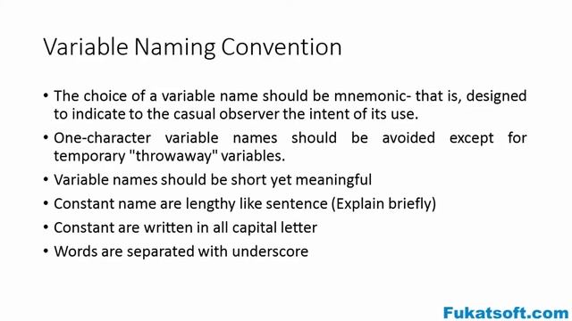Variable Naming Convention (06) || Tutorials || Urdu || Hindi || Java for Beginners