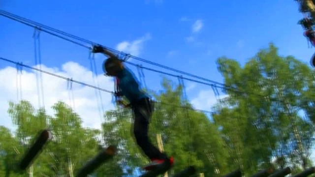 День рождения!12 лет. Спортивный праздник. Полоса препятствий. Пешки парк. смотреть онлайн