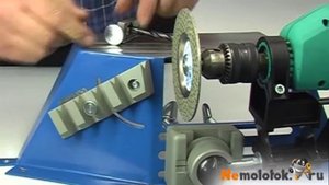 Как заточить сверло по металлу из быстрорежущей стали приспособлением для заточки Kaindl