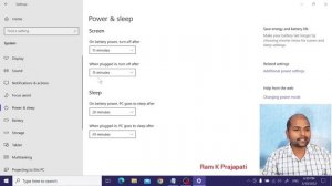 Laptop se Sleep Mode Kaise Hataye Windows 10 | लैपटॉप में Sleep Mode कैसे लगाएं RamjiTechnical