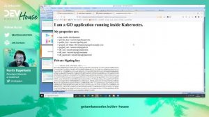 How to Use Secrets with GitOps and ArgoCD | Dev House 2021 | Kostis Kapelonis