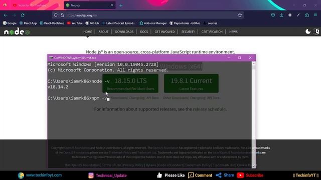 Environmental setup Nodejs Job Portal Application Nodejs Project Nodejs Tutorial Nodejs Course