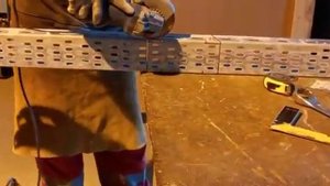 Лоток поворот 90 градус,5 часть.