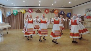 Русская плясовая "Ой, вставала я ранешенько"