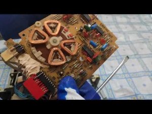 Магнитофон Вега МП-120 стерео разбор на драгметаллы.