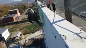 HYVST SPT 440 покраска фасада здания в Минеральных Водах #HYVST #безвоздушка