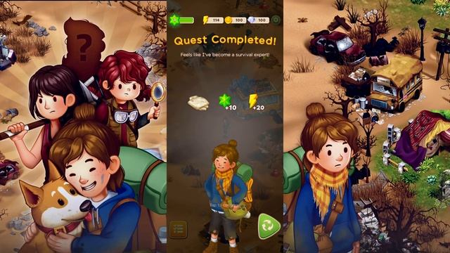 Merge Survival: Wasteland / Игра о выживании / Gameplay / Релиз: iOS, Android / 2023 смотреть онлайн