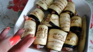 Рулеты из баклажанов с курицей. Ешь и Худей!