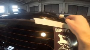 Лада Калина , Установка спойлера