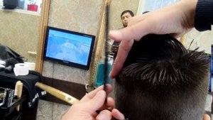 МОДЕЛЬНАЯ СТРИЖКА. КАК ПОСТРИЧЬ БЫСТРО. CLASSIC MAN'S HAIR CUT. how to cut hair fast!?