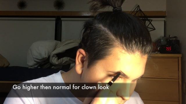 PSYCHO CLOWN HALLOWEEN MAKEUP || Louis Jenson [CC] смотреть онлайн