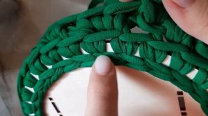 Сани Деда Мороза (Санта Клауса) ручная работа из трикотажной пряжи