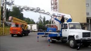 Автовышка ВИПО-24-01-3309 с задним расположением люльки (24 метра)