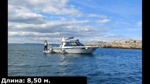 Катер Yamaha PC 27 (с.Ура-Губа, 65км. от Мурманска). Морские прогулки, рыбалка, фотоохота на китов