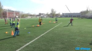 Воспитанники Спортивной школы «Ротор» 10 — 11 лет. Тренировка #футбол