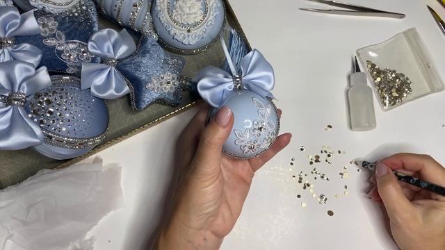 елочные игрушки своими руками.  Упаковка и отправка.