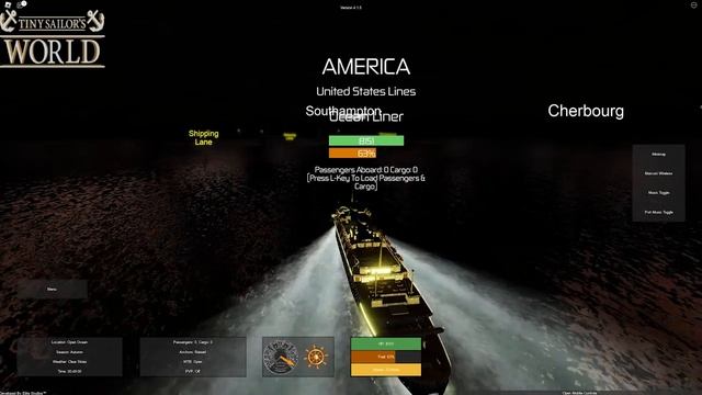 SS AMERICA REVAMP! | Tiny Sailors World | Roblox смотреть онлайн