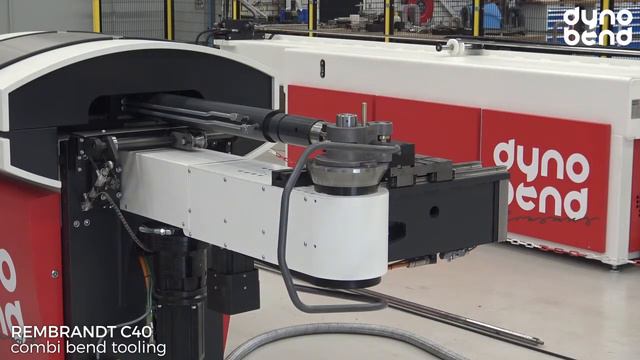 Combi tube bending machine with tooling for bending and roll bending смотреть онлайн