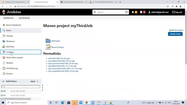 #57-All options available in jenkins, poll scm, build periodically cron expr. Contact +91-812399768 смотреть онлайн