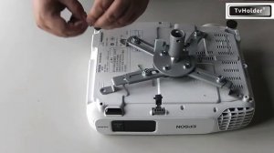 Кронштейн для проектора потолочный TvHolder PRB-4S. Проектор на потолок. Крепление для проектора.