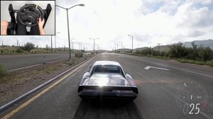 Dodge Charger FAST AND FURIOUS | Forza Horizon 5 | Steering Wheel Gameplay