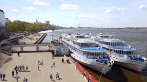 Россия город Пермь с высоты птичьего полёта