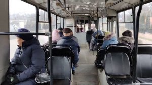 Ride in Tiraspol trolleybus No. 239 | Поездка в тираспольском троллейбусе № 239