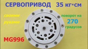 Серво-привод на 35 кгсм / Servo drive 35 kgcm