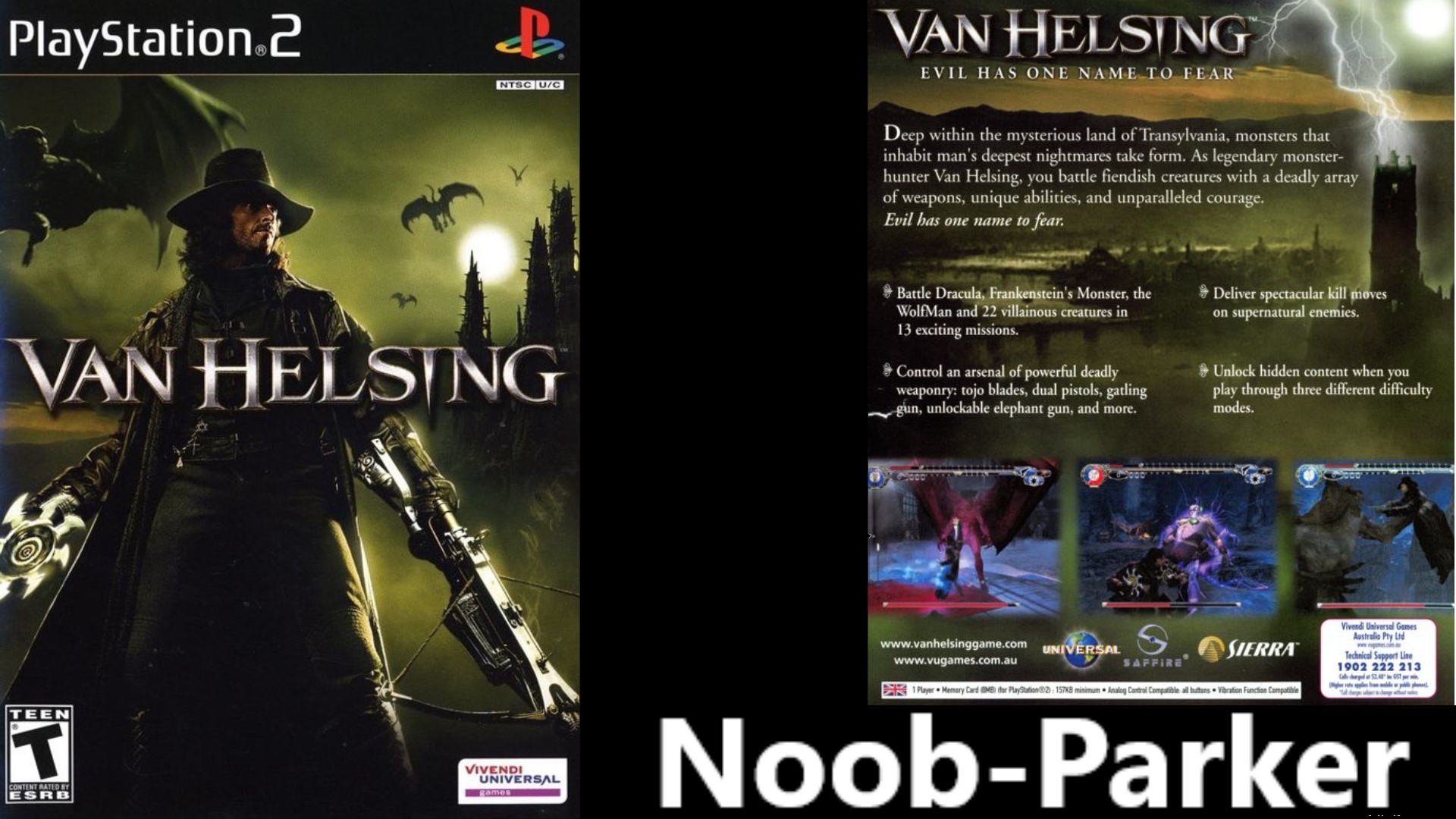 Van Helsing PS2 полное прохождение.