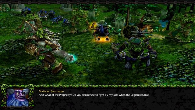 Warcraft 3 - Malfurion´s quest - An Arch druid reborn ( 3 - 1/2 highborne ) смотреть онлайн