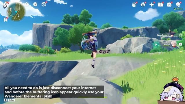 Wanderer Walk on Water Bug Genshin Impact смотреть онлайн