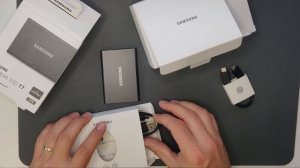 Портативный SSD Samsung T7 2TB - быстрый тест