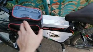 Поворотники стоп-сигнал заднего фары для Электро велосипед своими руками. 1500w 52в 20ач
