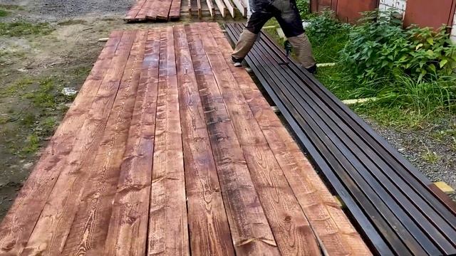 Ремонта гаража в Лобне с деревянным полом!