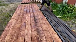 Ремонта гаража в Лобне с деревянным полом!