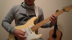 Крутейший риф на электрогитаре для начинающих.Урок