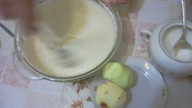 Готовим оладьи на кислом молоке. (We prepare pancakes on sour milk)