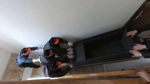 Сложный такелаж 2-х тяжелых сейфов. Вес сейфов - 500 и 900 кг