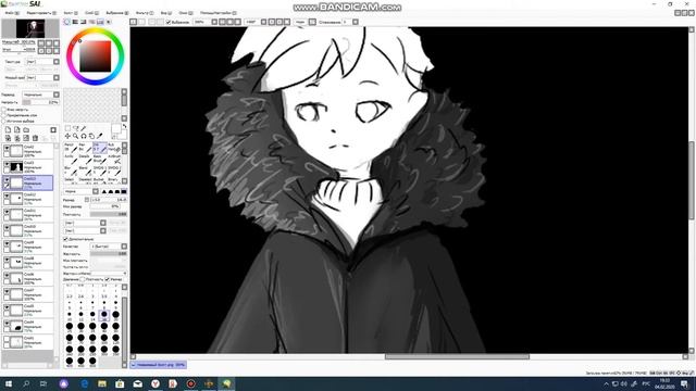 рисую аниме мальчика . смотреть онлайн