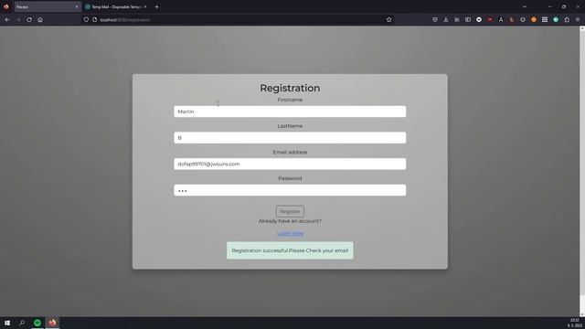 PEXESO | JAVA + Spring Boot & Security, Email token verification смотреть онлайн