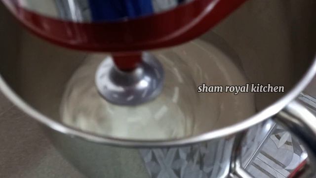 (Vanilla Sponge cake) simple and easy recipe (sham royal kitchen)