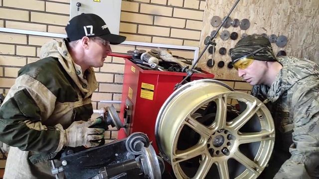 обработка после сварки аргон. удаление швов
