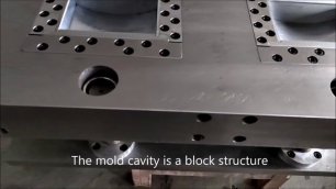 500T six-cavity drum pad mold, brake pad hot stamping die, brake pad mold factory