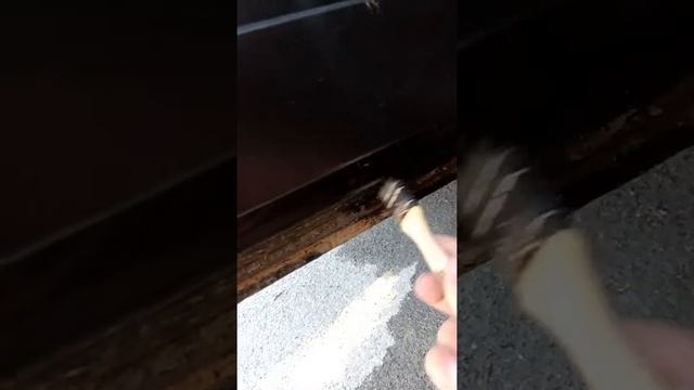 Удаление ржавчины с низа дверей!! смотреть онлайн