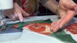Лоскутный эфир 489. Новый букет из "Крейзи - роз" #diy #лоскутноешитье #рукоделие